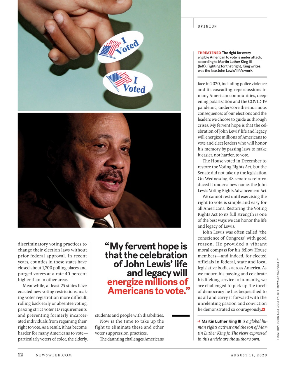 Newsweek International Preview Pages