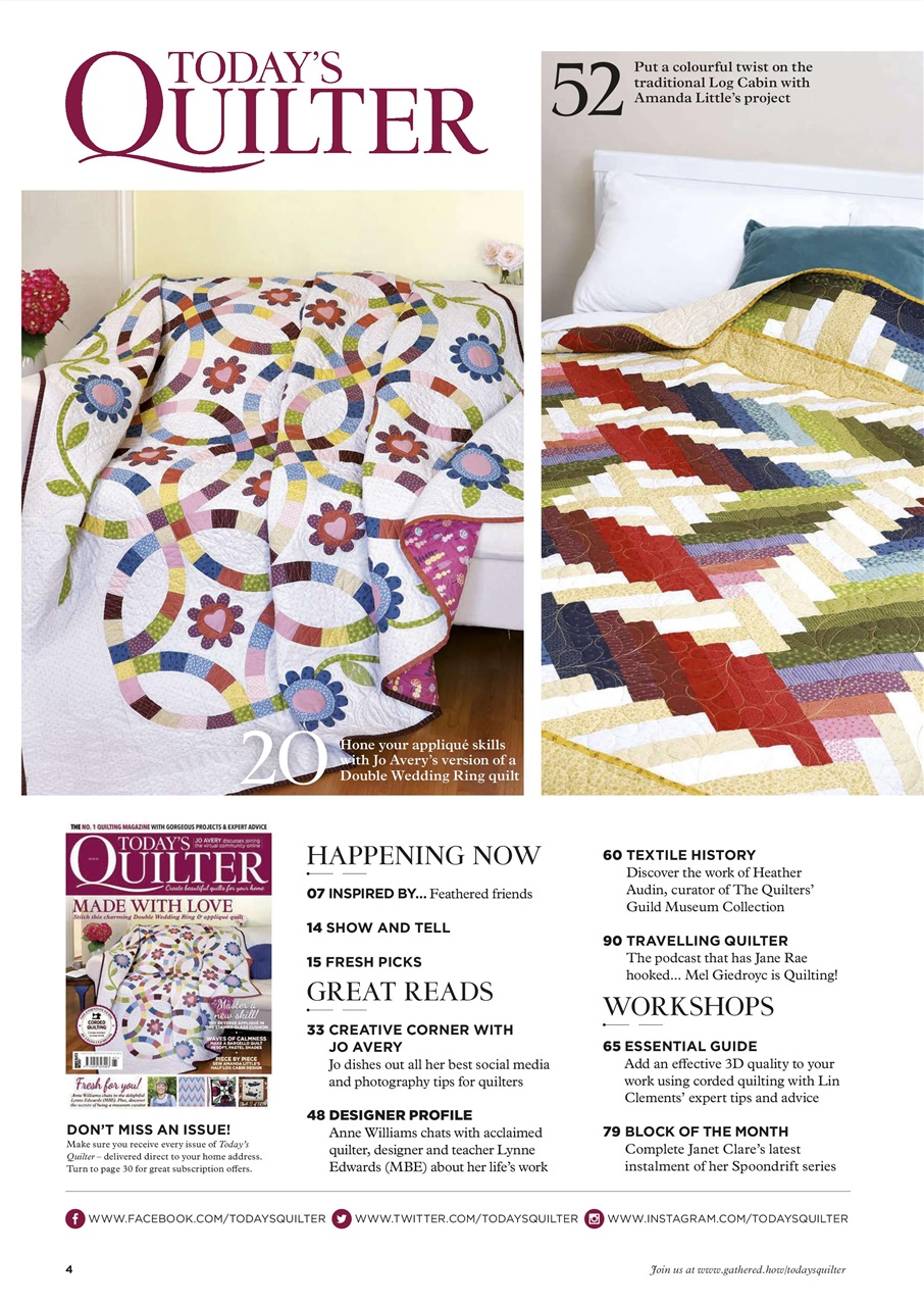 Today’s Quilter Preview Pages