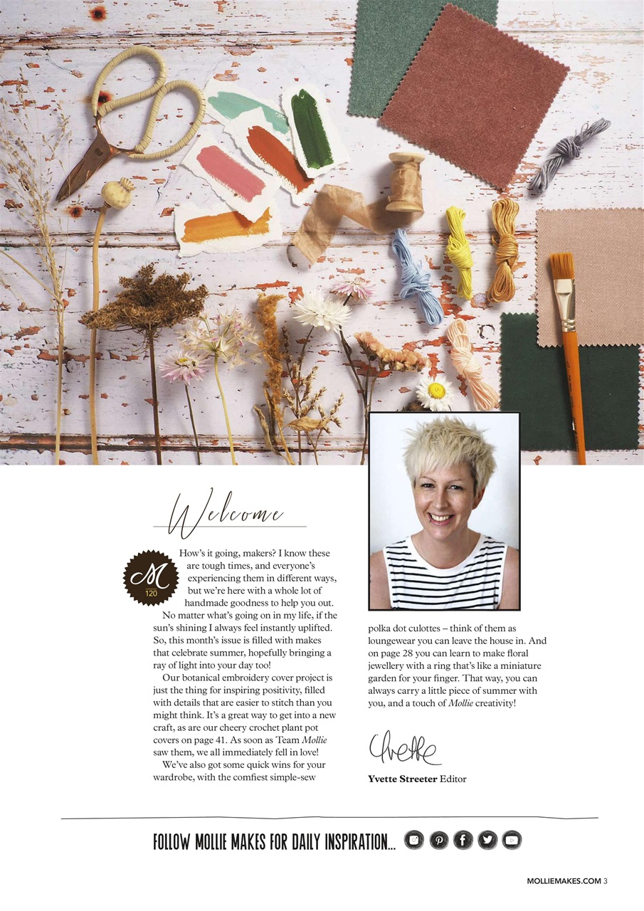 Mollie magazine Preview Pages