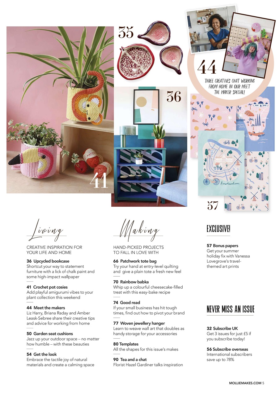 Mollie magazine Preview Pages