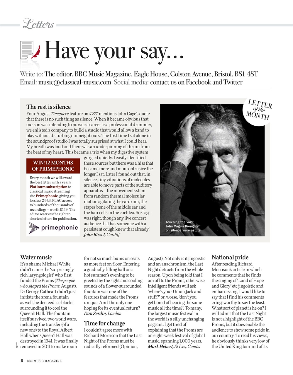 BBC Music Magazine Preview Pages
