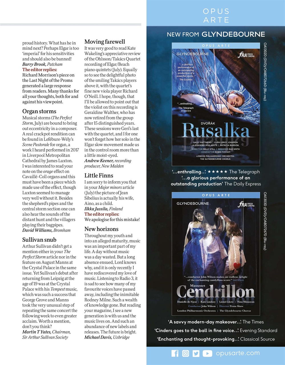 BBC Music Magazine Preview Pages