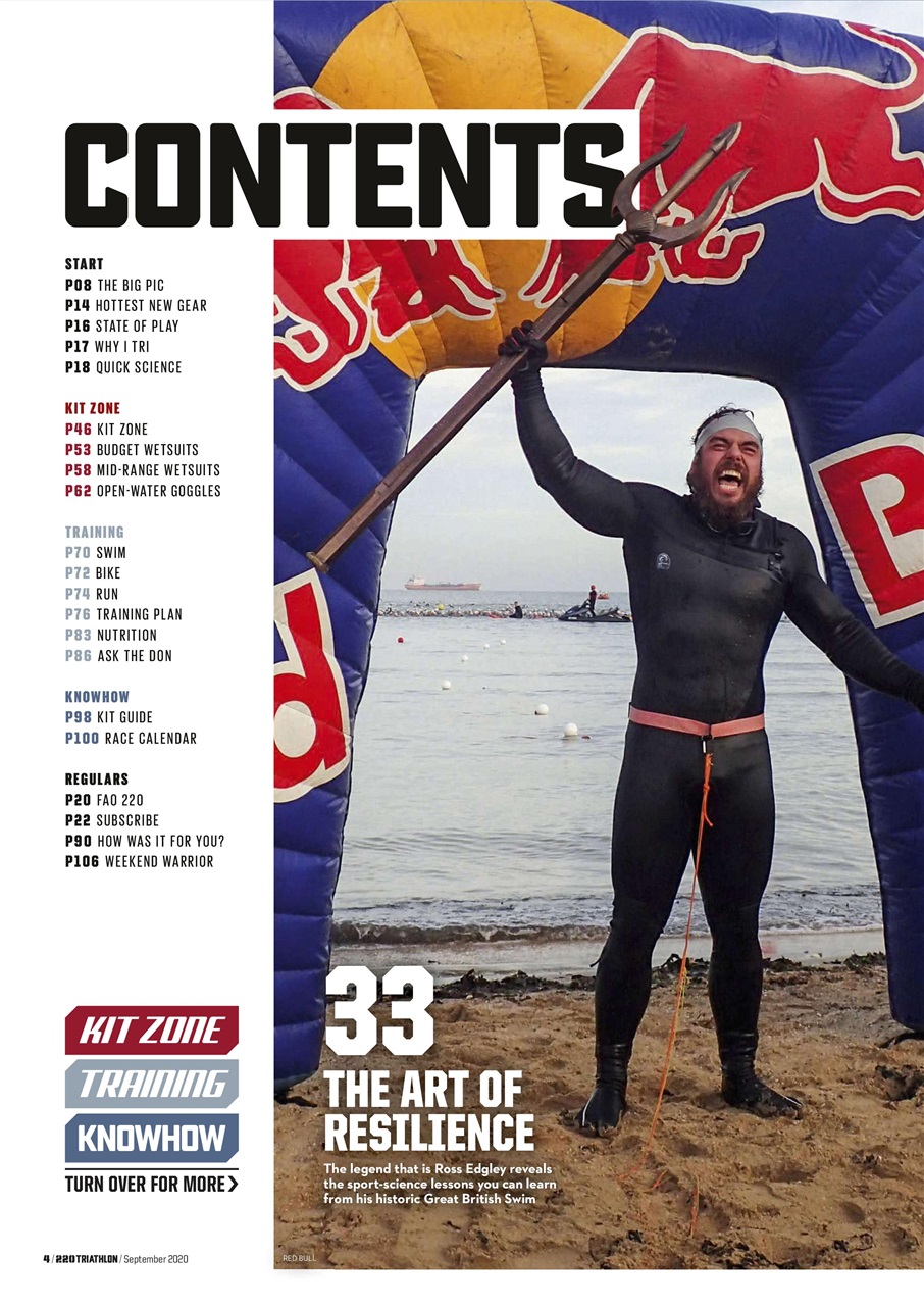 220 Triathlon Magazine Preview Pages