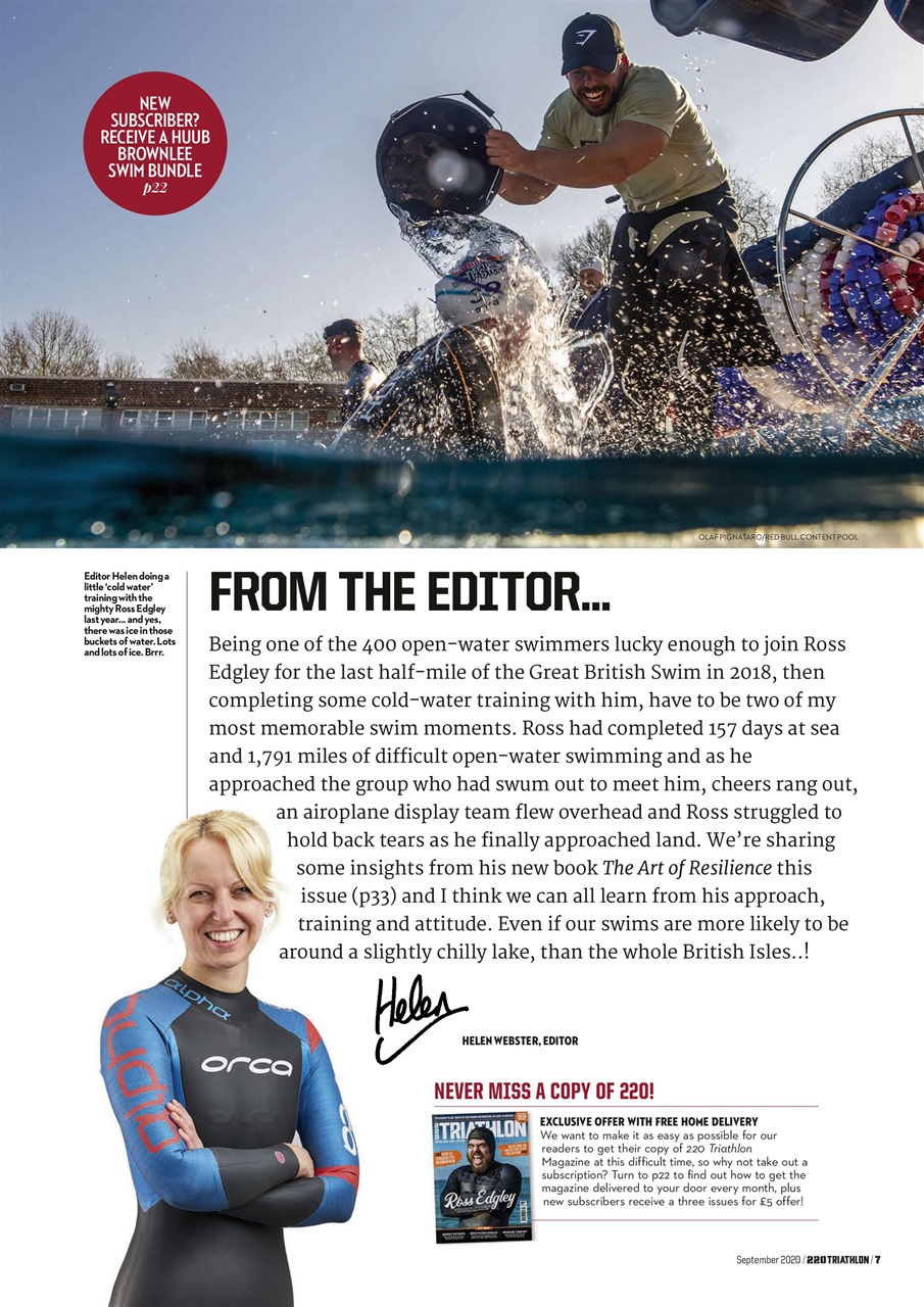 220 Triathlon Magazine Preview Pages