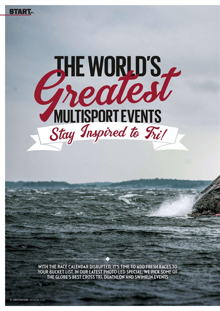 220 Triathlon Magazine Preview Pages