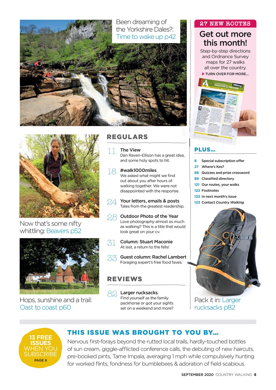 Country Walking Preview Pages