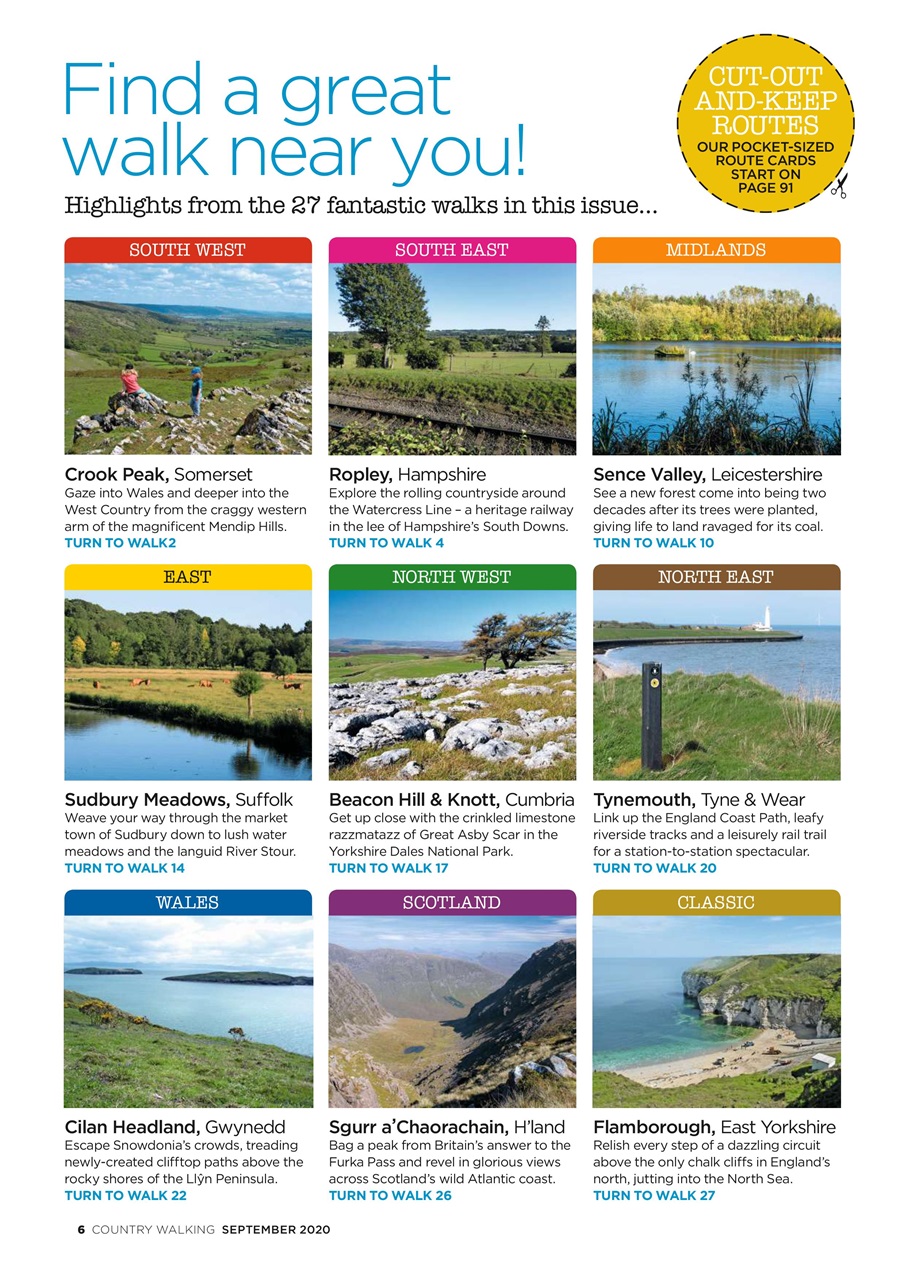 Country Walking Preview Pages
