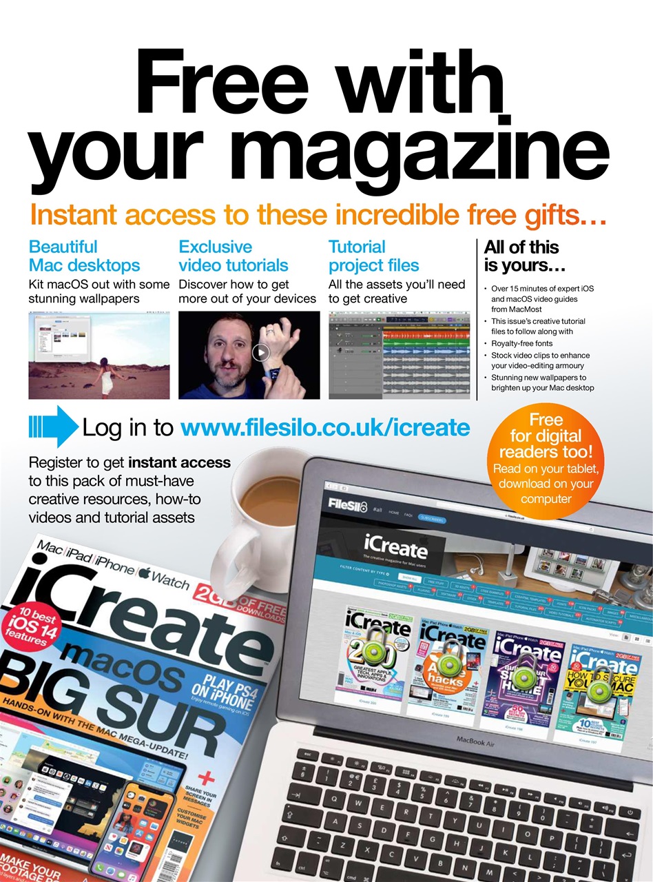 iCreate Preview Pages