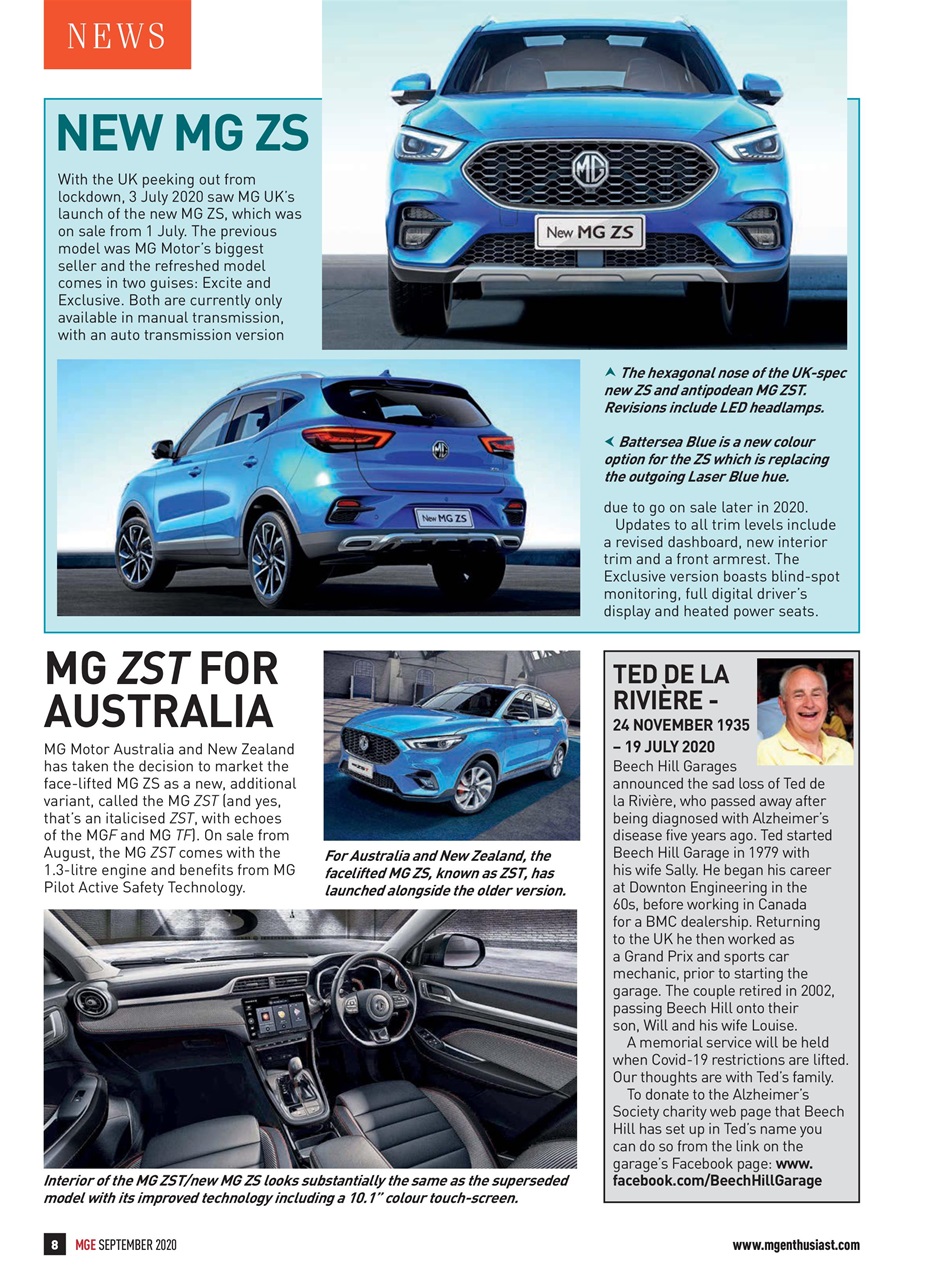 MG Enthusiast Preview Pages