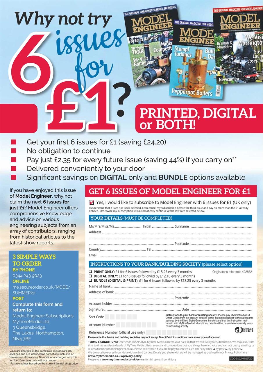 Model Engineer Preview Pages