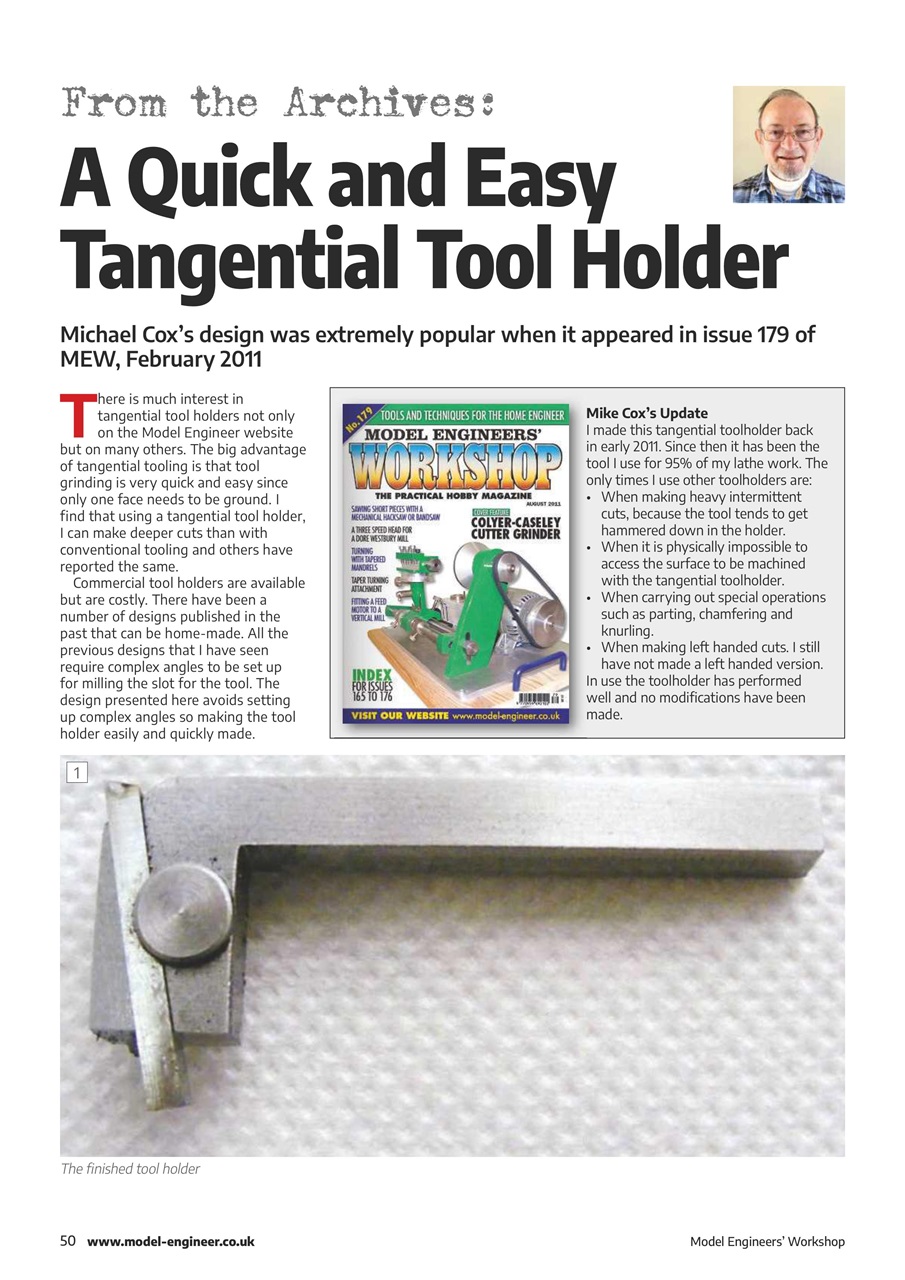 Model Engineer & Workshop Magazine Preview Pages