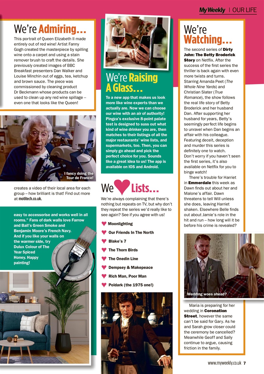 My Weekly Preview Pages