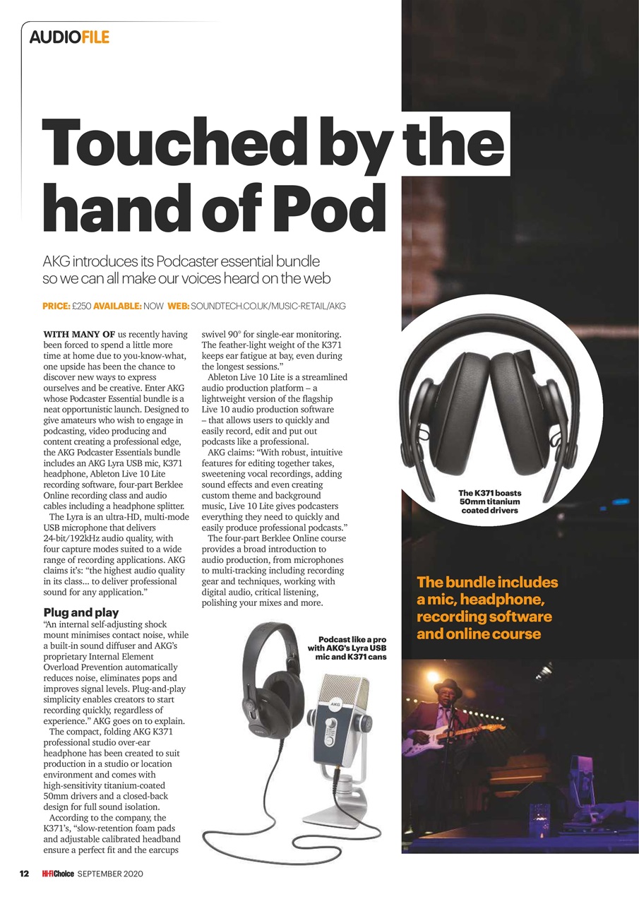 Hi-Fi Choice Preview Pages