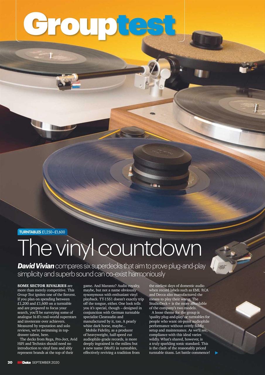Hi-Fi Choice Preview Pages