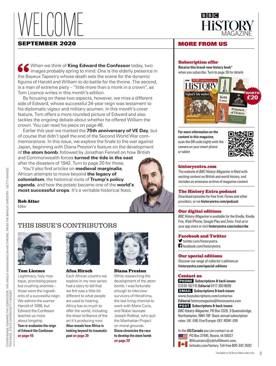 History Extra Magazine Preview Pages