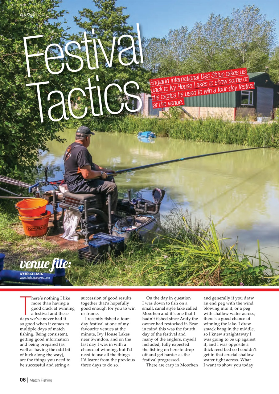 Match Fishing Preview Pages