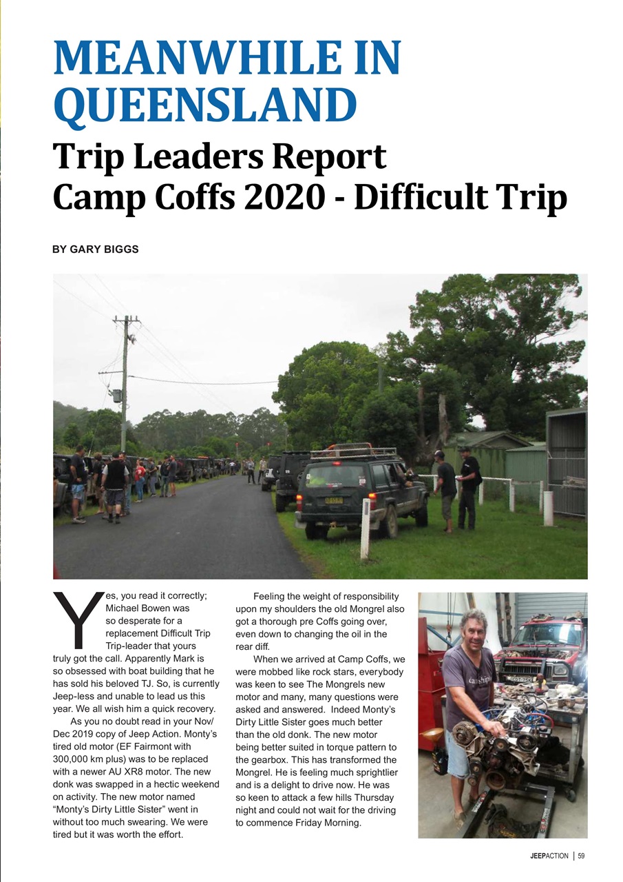 Jeep Action Preview Pages