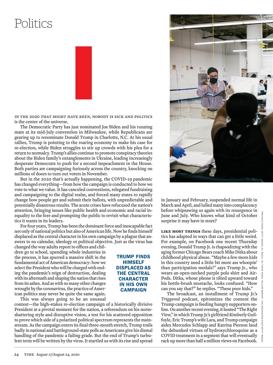 TIME Magazine Europe Preview Pages