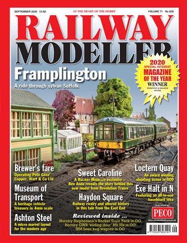 Railway Modeller issue September 2020