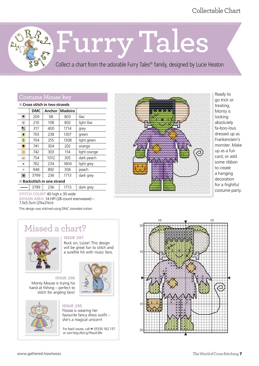 The World of Cross Stitching Preview Pages