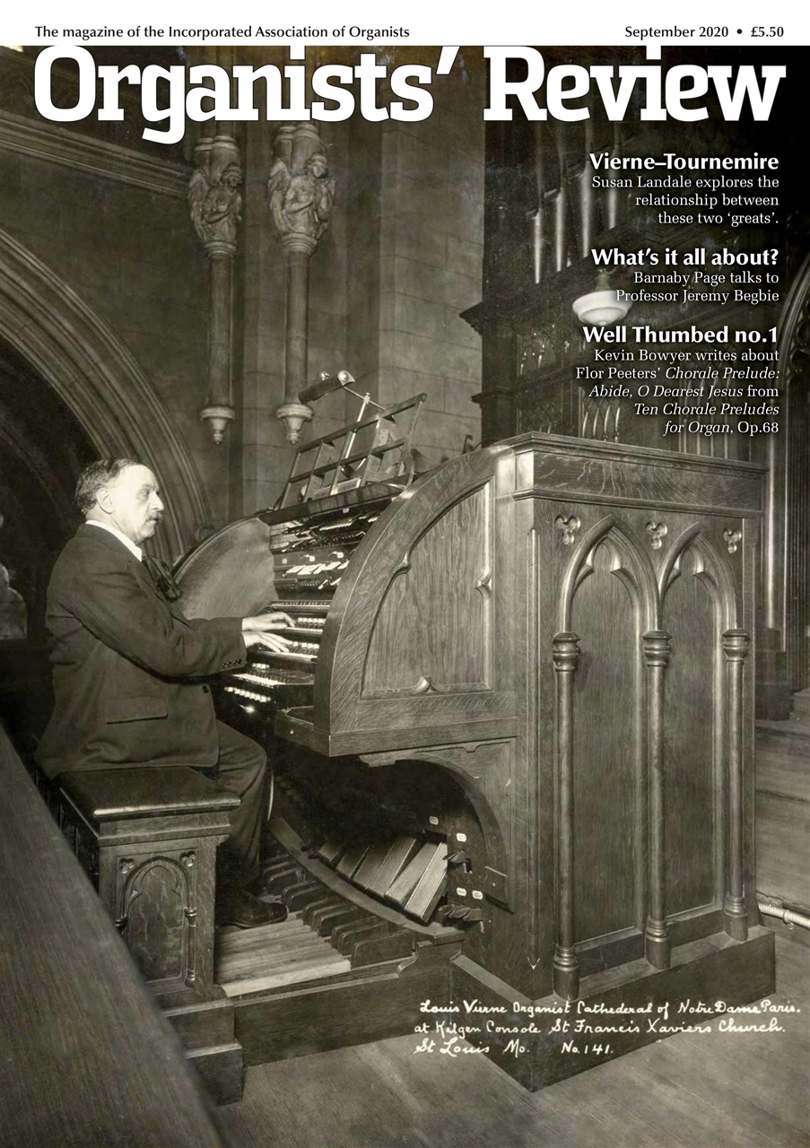 Organists' Review Preview Pages