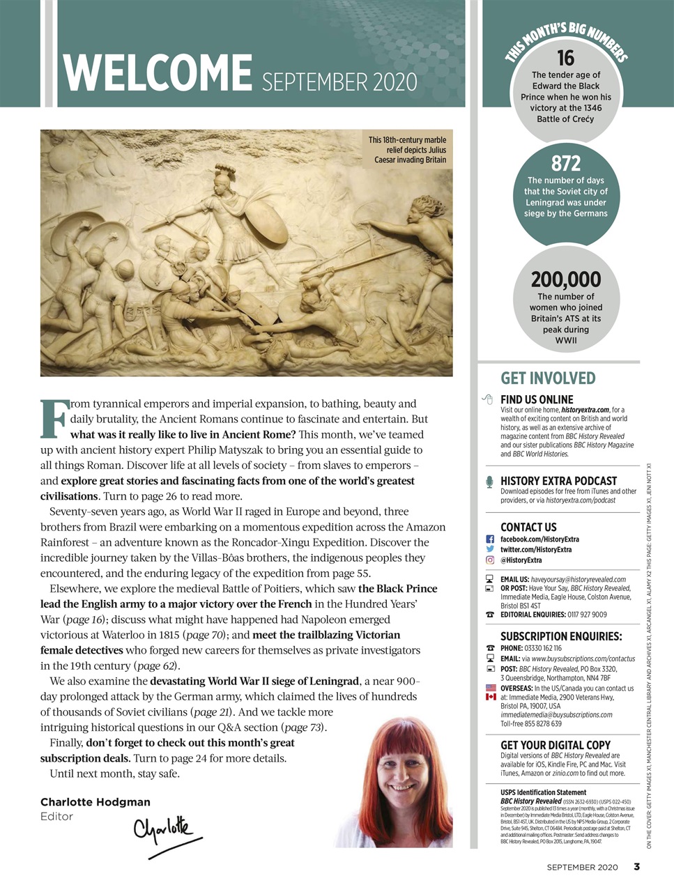 BBC History Revealed Magazine Preview Pages