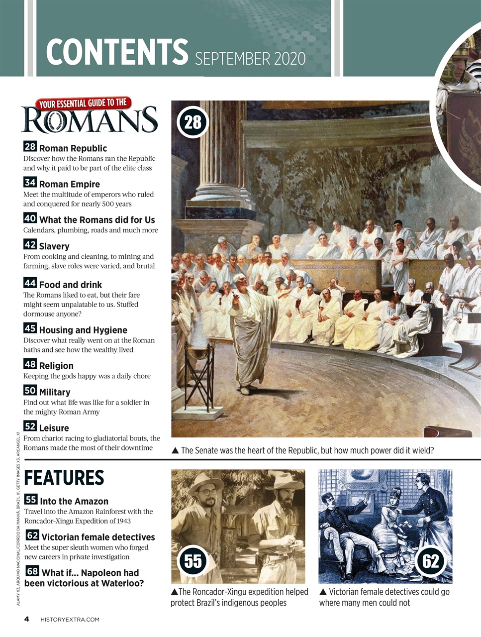 BBC History Revealed Magazine Preview Pages