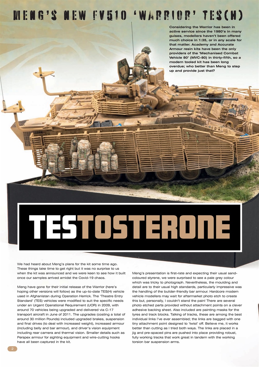 Meng AFV Modeller Preview Pages