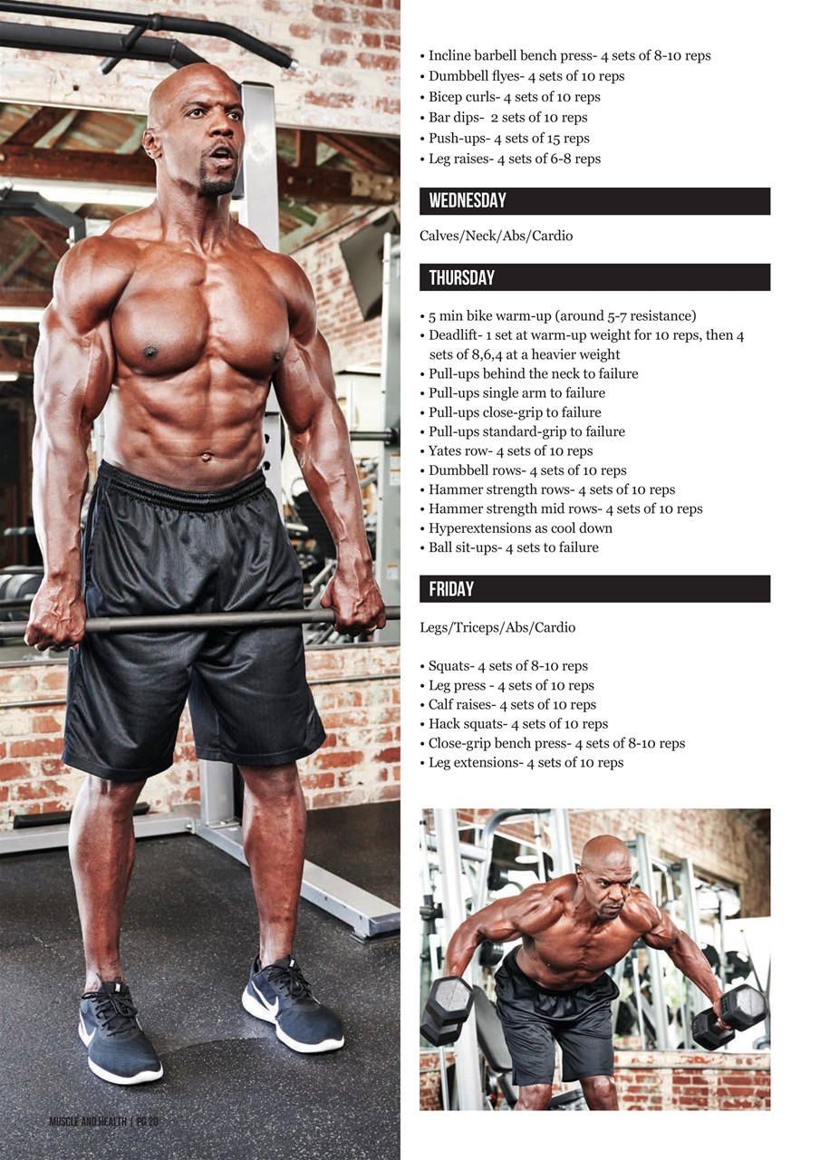 Muscle and Health Preview Pages
