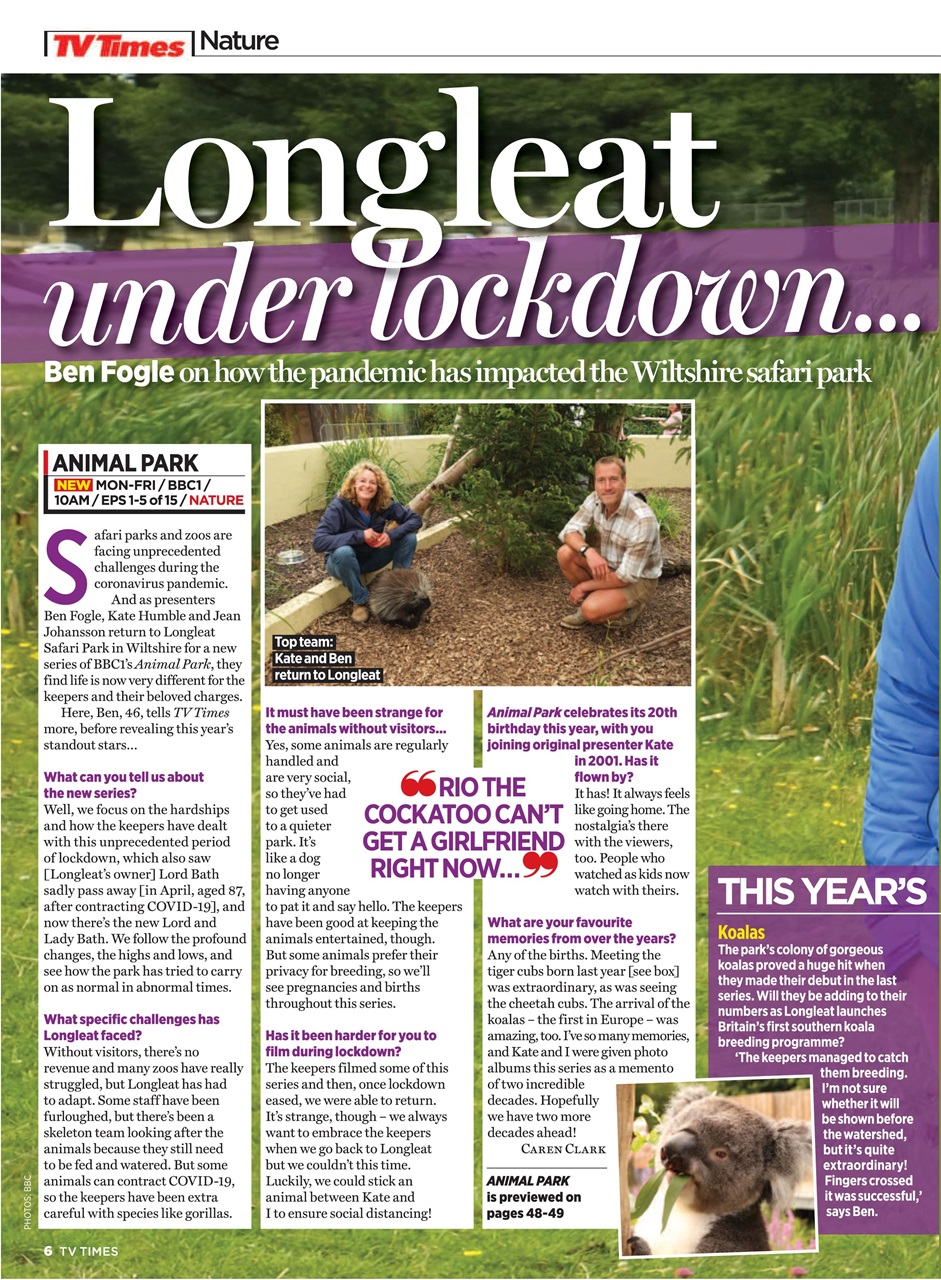TV Times Preview Pages