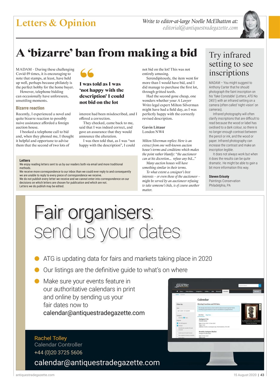 Antiques Trade Gazette Preview Pages