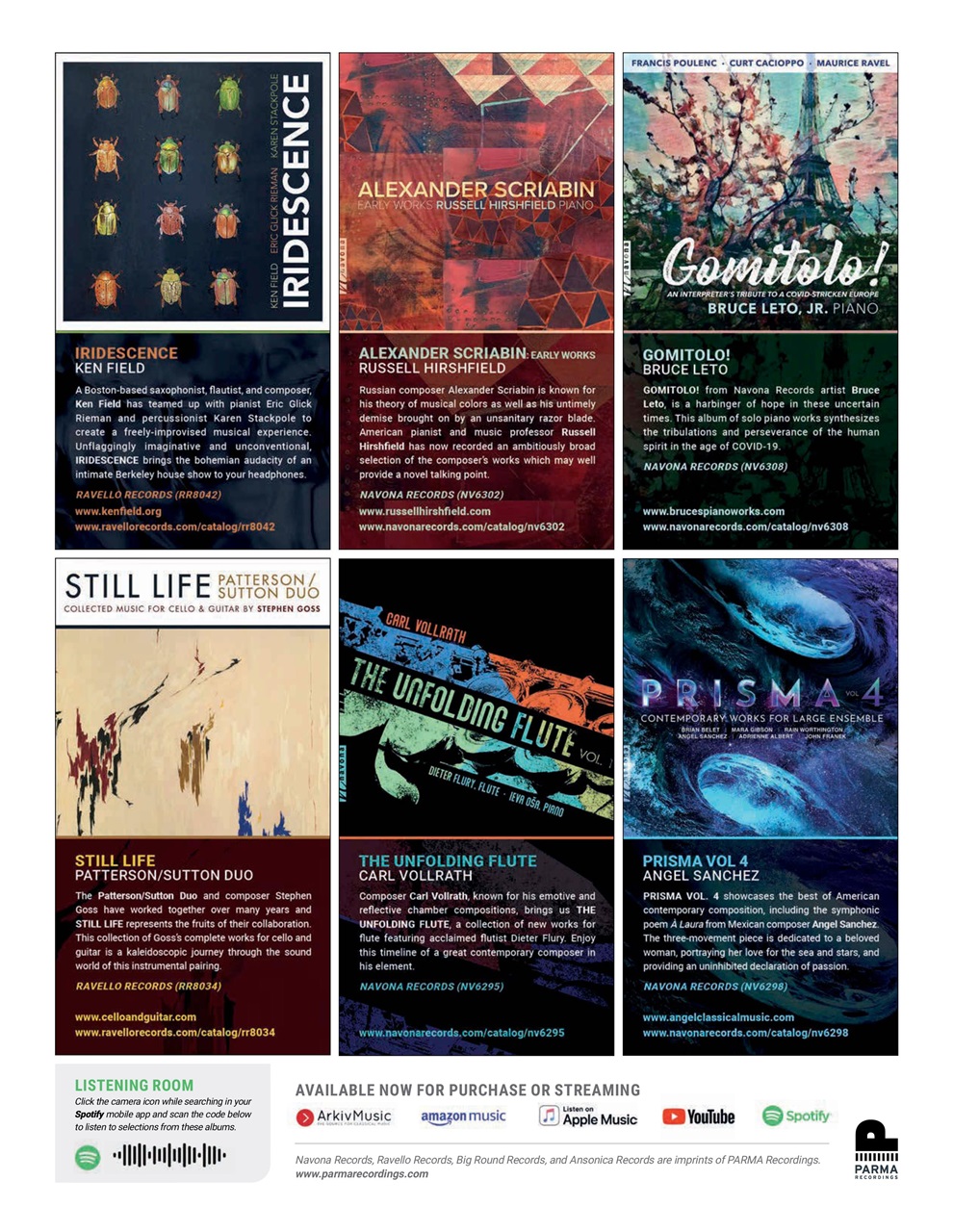 Gramophone Preview Pages