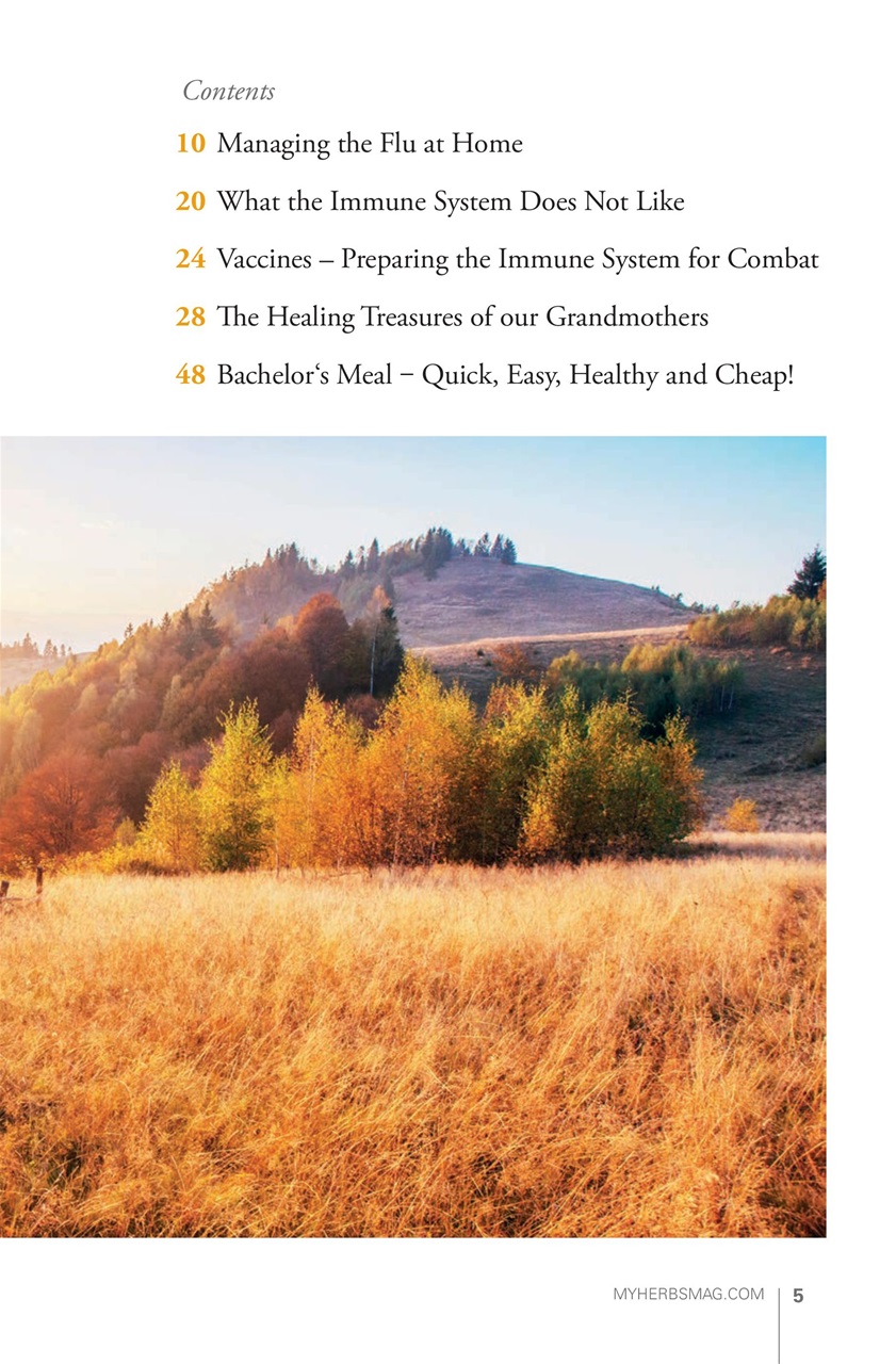 My Herbs Magazine Preview Pages