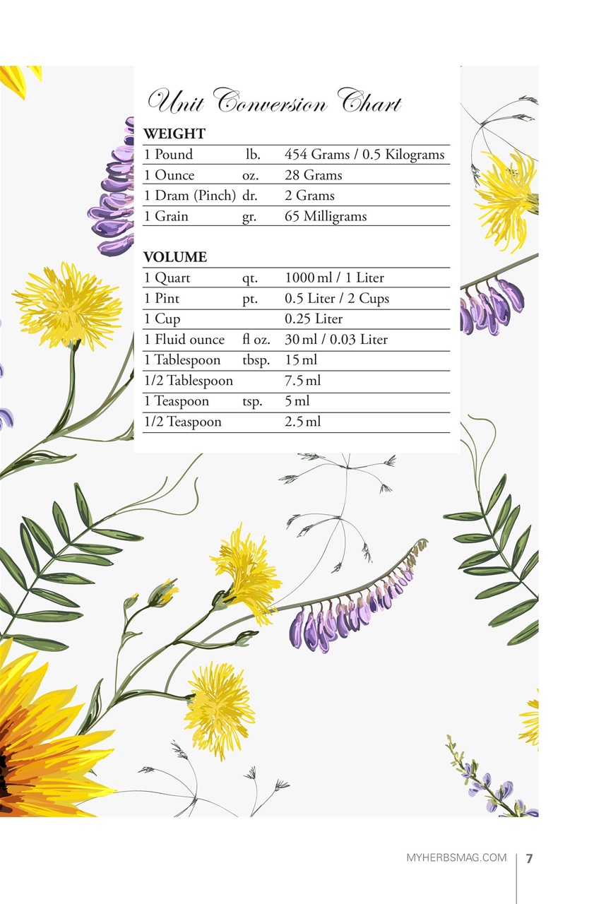 My Herbs Magazine Preview Pages