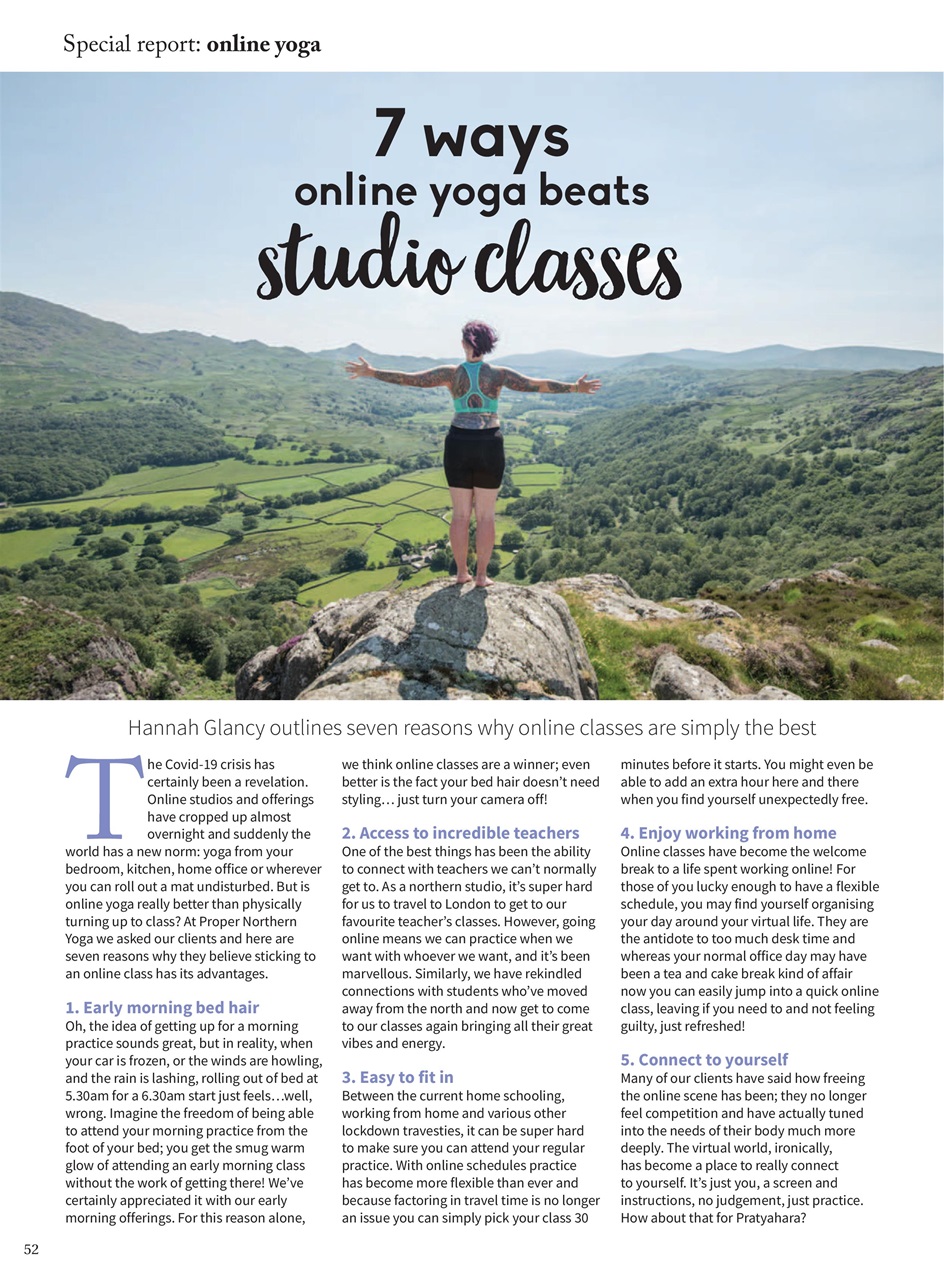OM Yoga Magazine Preview Pages