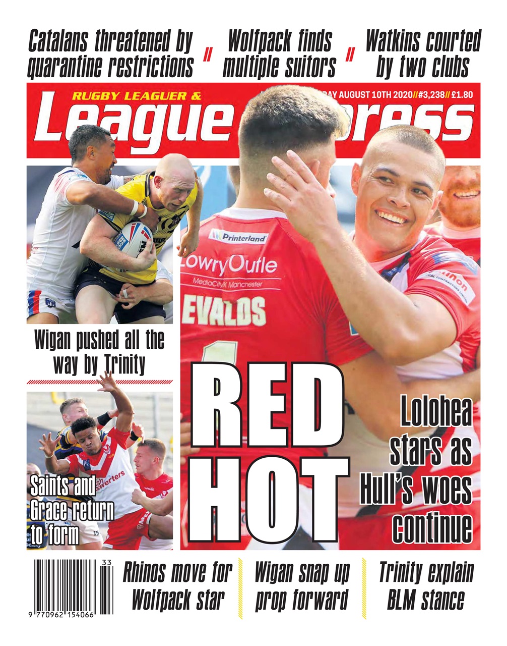 League Express Preview Pages