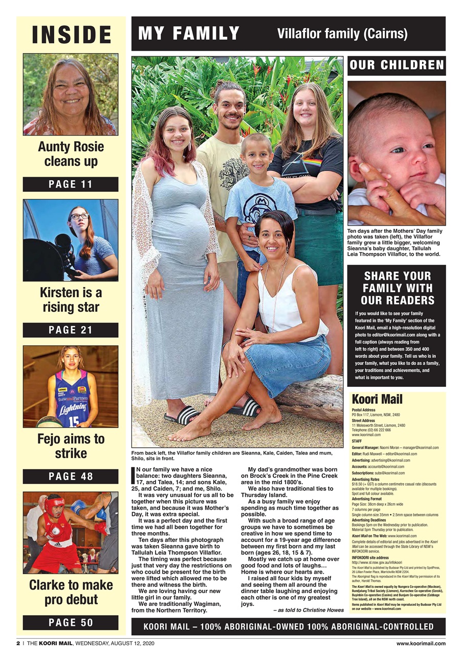 Koori Mail Preview Pages