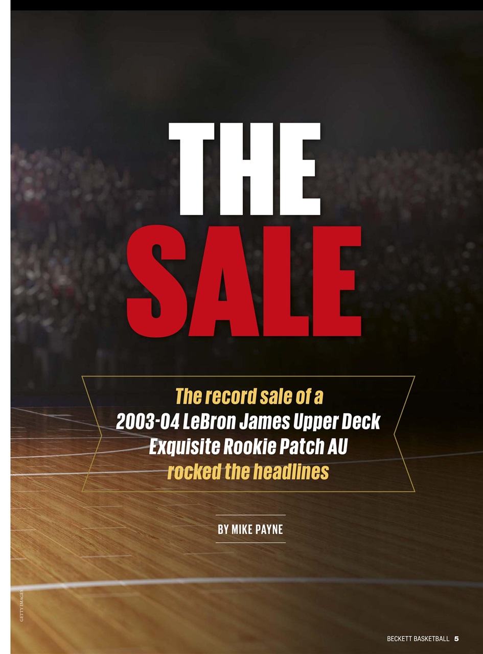 Beckett Basketball Magazine Preview Pages
