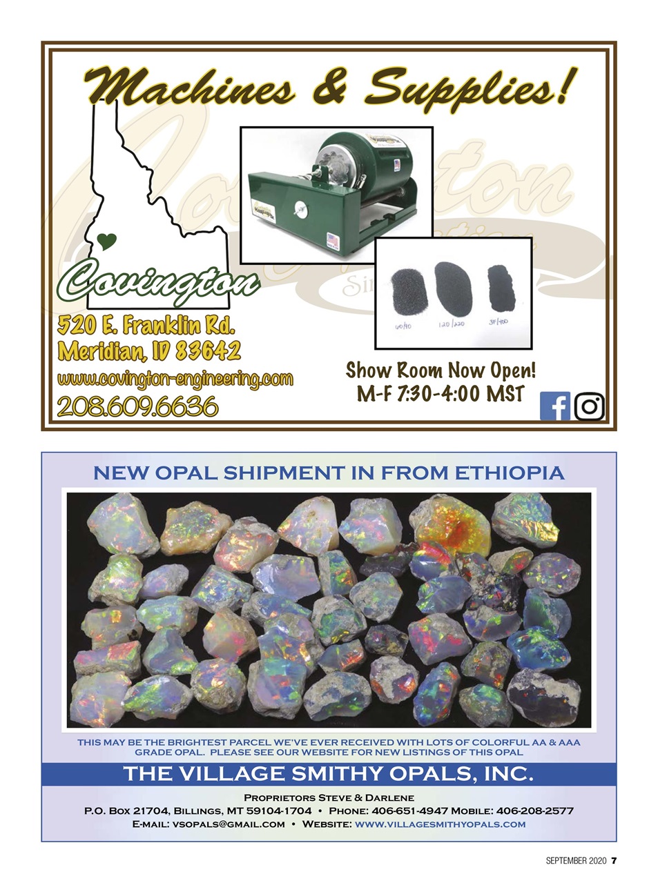 Rock&Gem Magazine Preview Pages