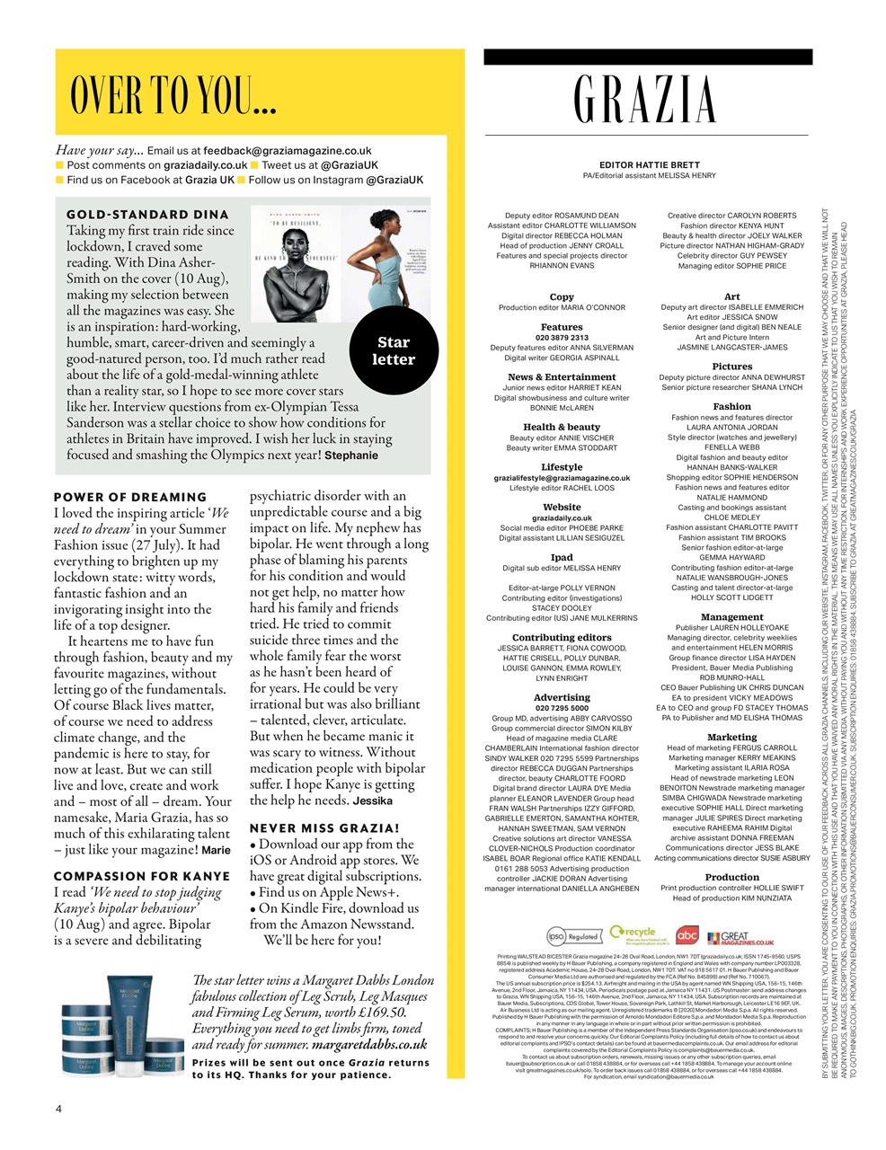 Grazia Preview Pages