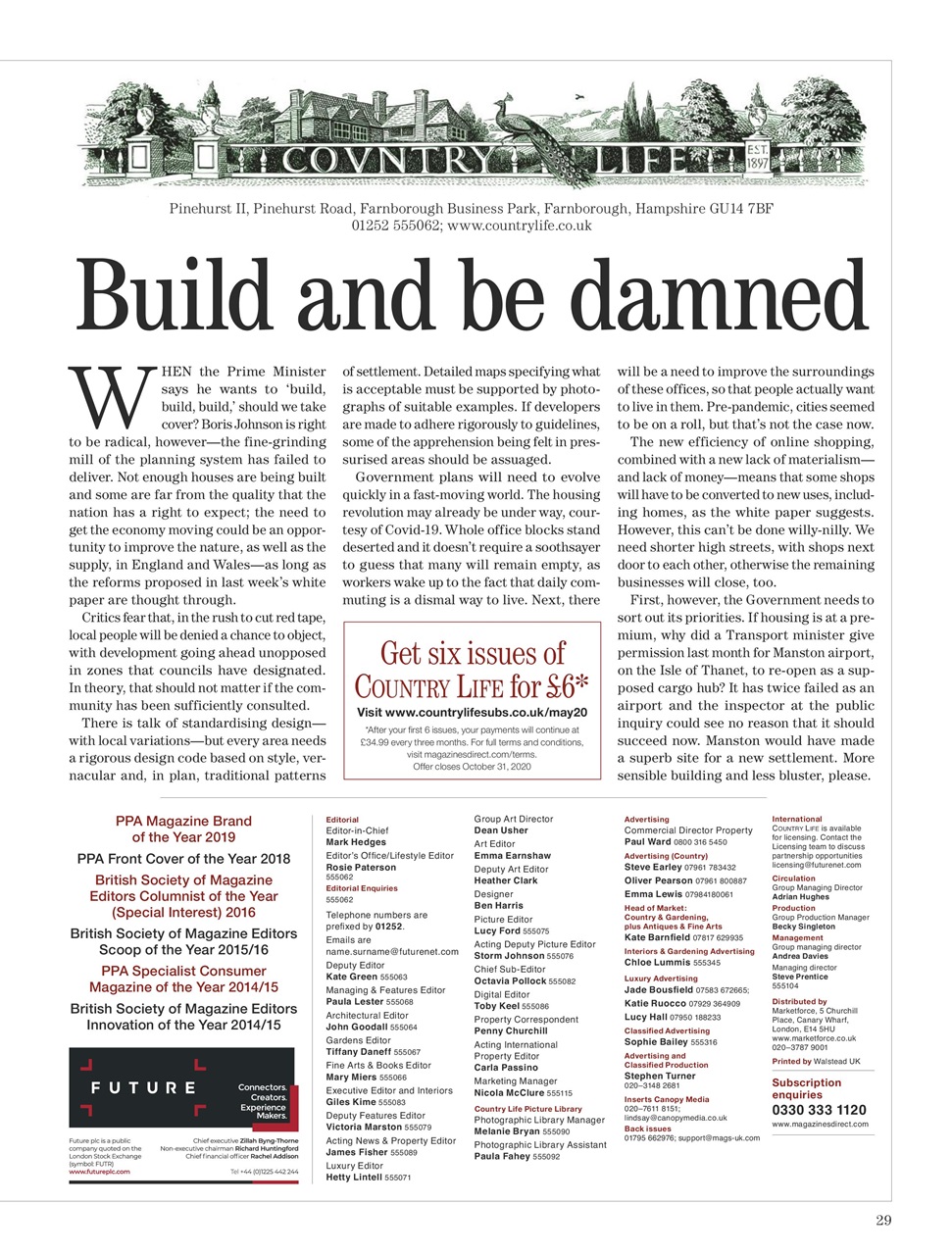 Country Life Preview Pages