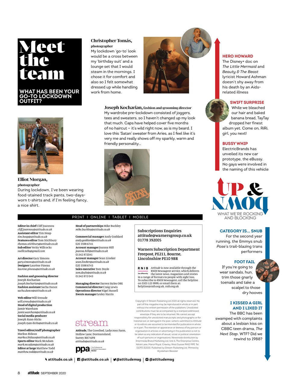 Attitude Preview Pages