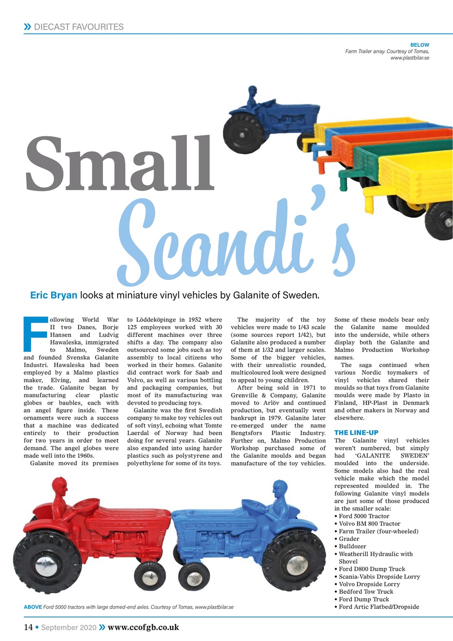 Collectors Gazette Preview Pages