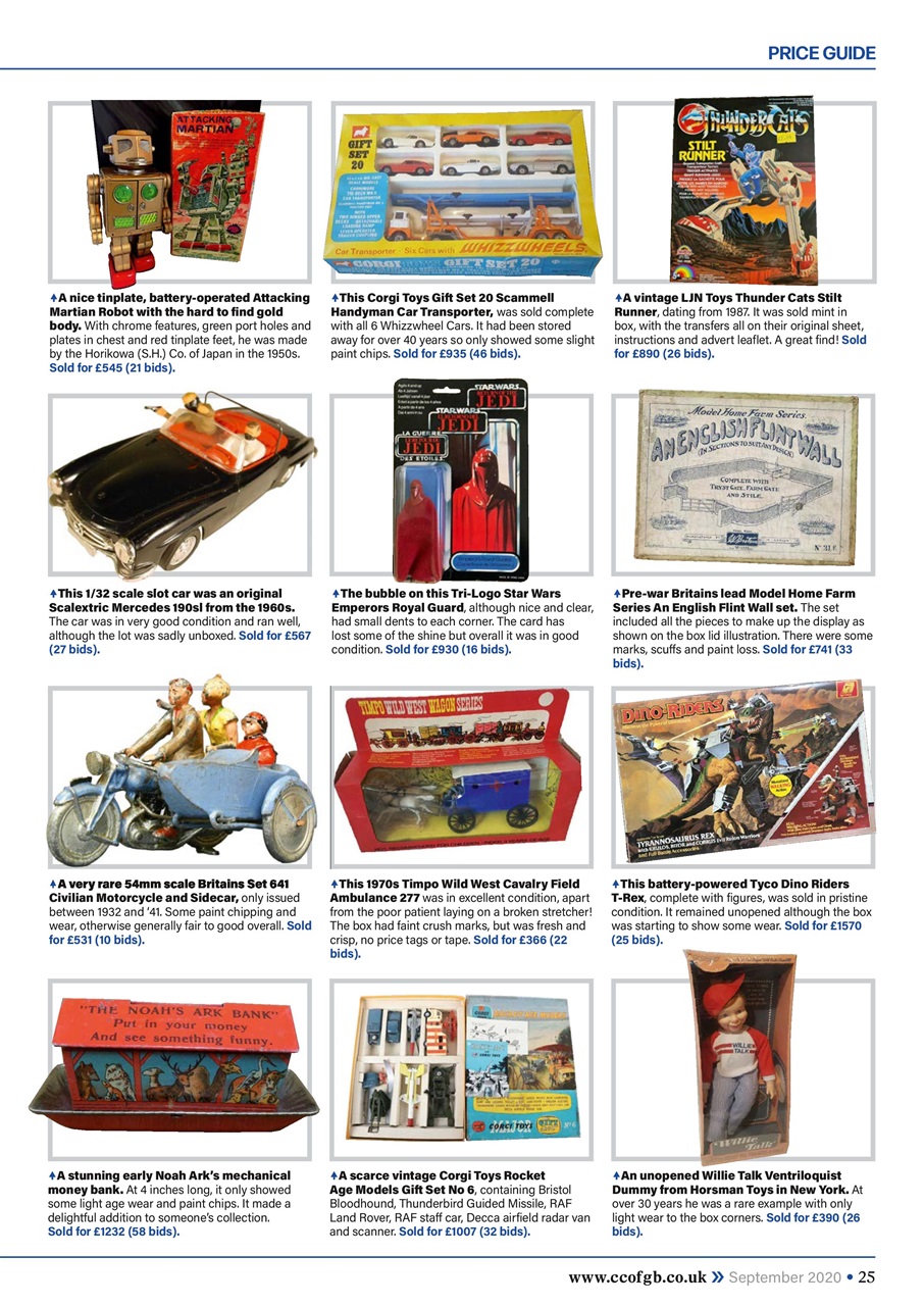 Collectors Gazette Preview Pages