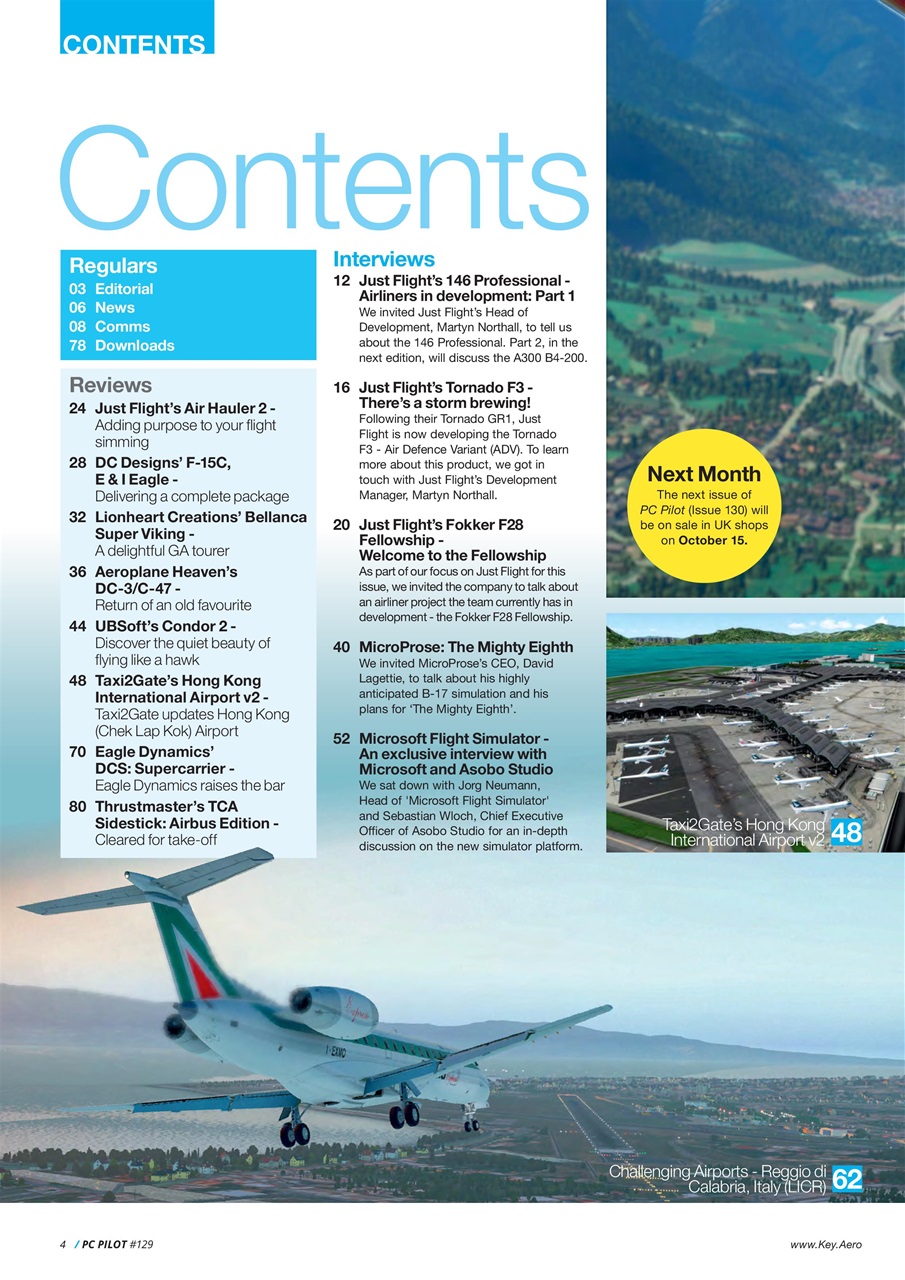 PC Pilot Preview Pages