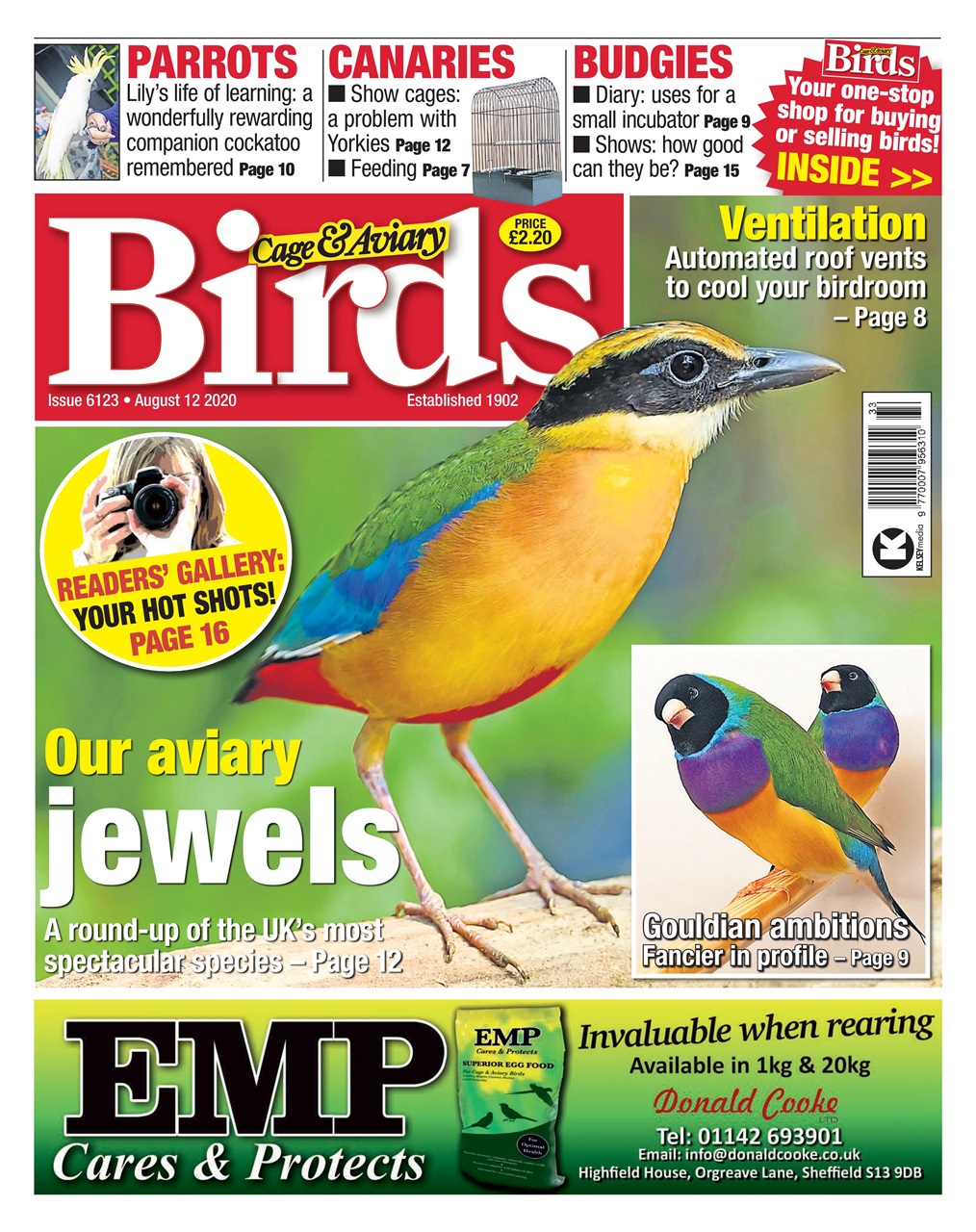 Cage & Aviary Birds Preview Pages