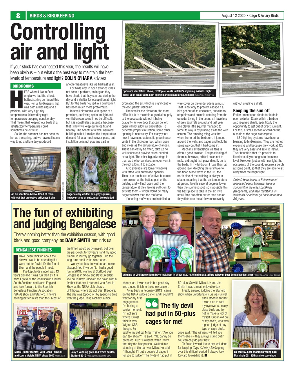 Cage & Aviary Birds Preview Pages