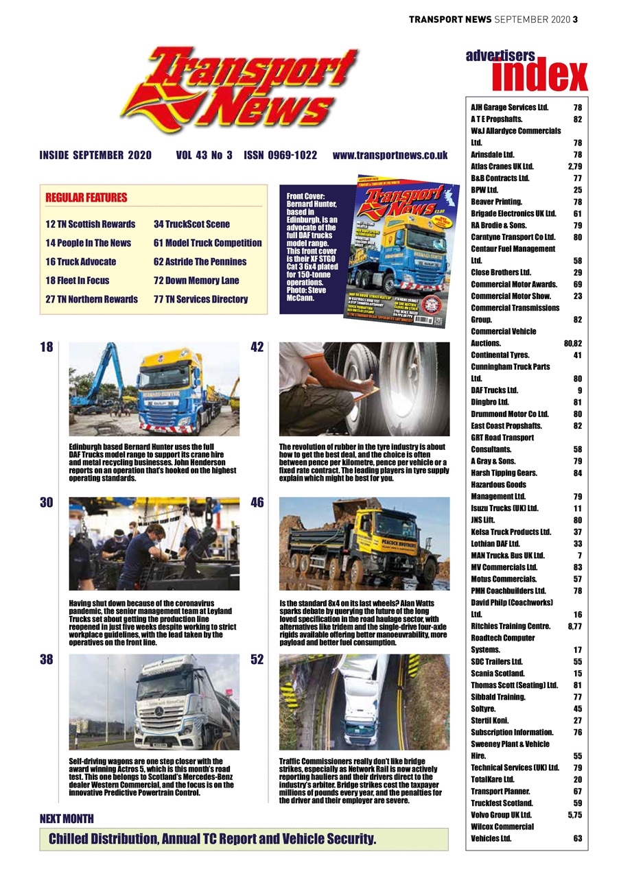 Transport News Preview Pages