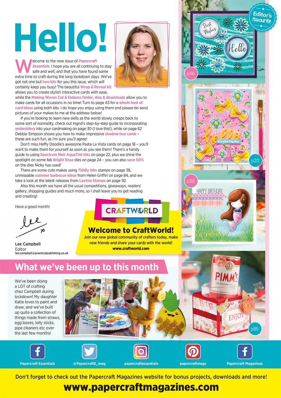 Papercraft Essentials Preview Pages