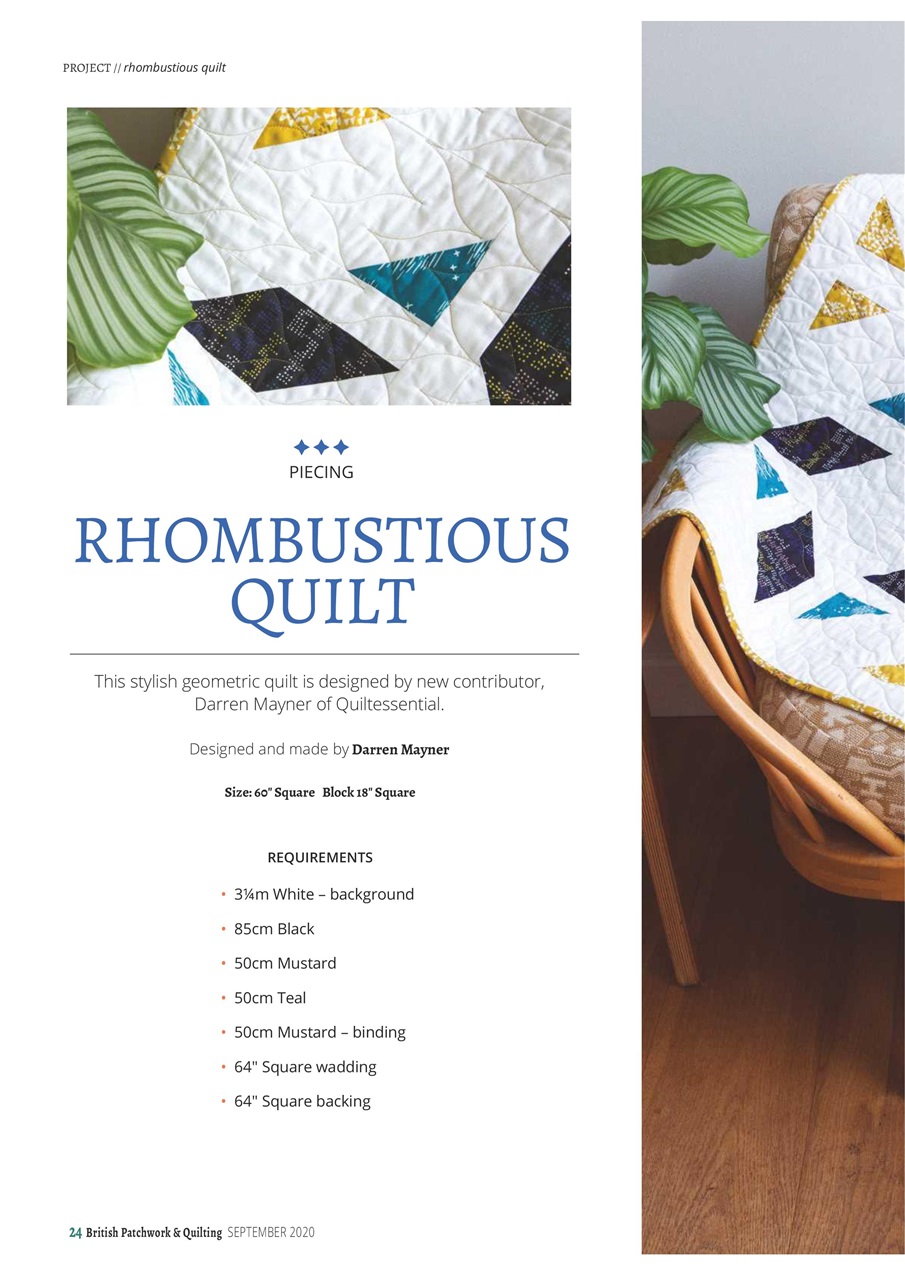 Patchwork and Quilting Preview Pages